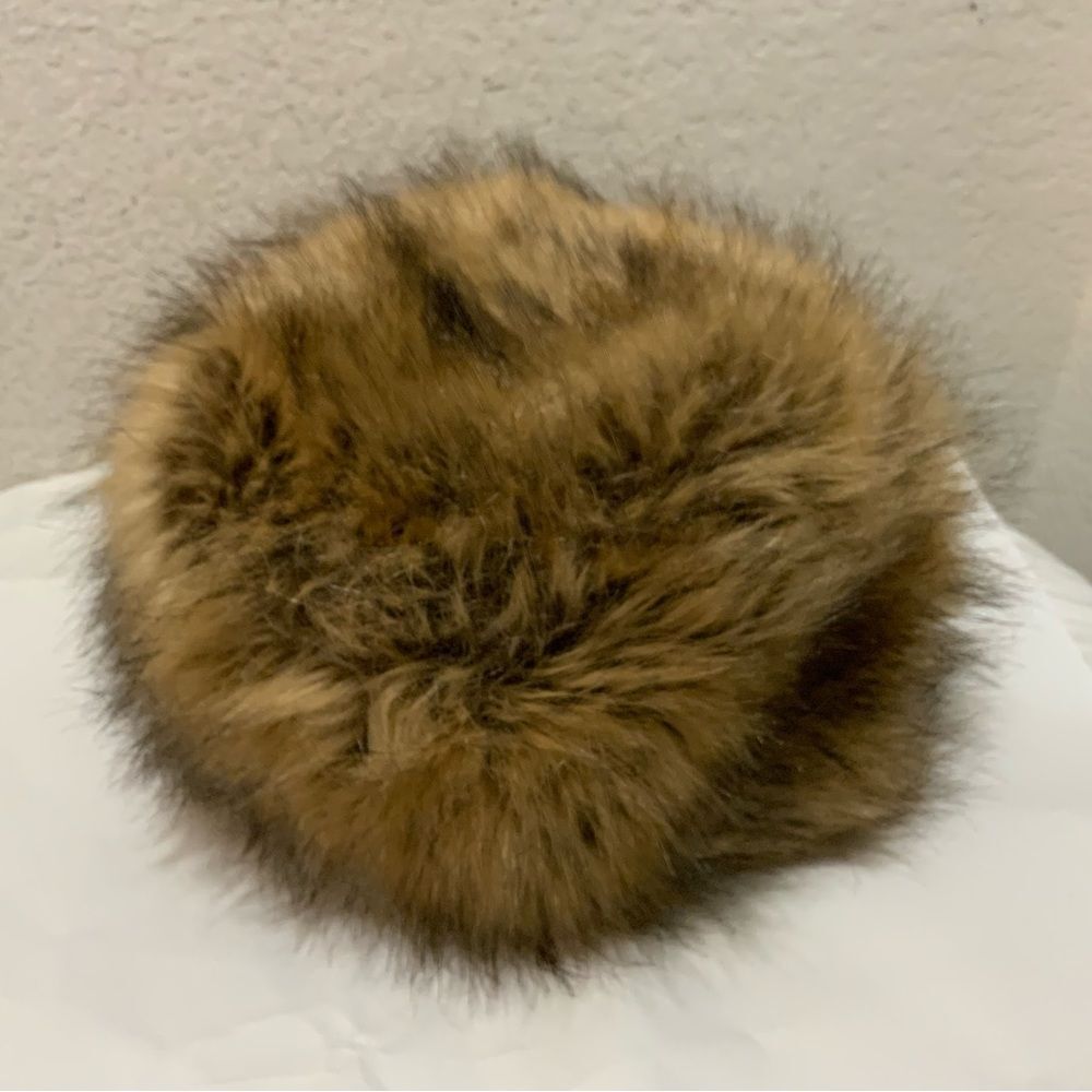 Fur Hat Designed by La Carrie 100% polyester
